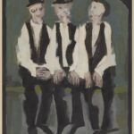 Władysław Kozioł | Nr ewid. 0004 | wym. 45,3x64 cm, technika: gwasz, papier Władysław Kozioł | Nr ewid. 0004 | wym. 45,3x64 cm, technika: gwasz, papier