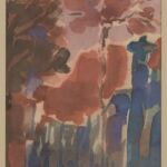 Władysław Kozioł | Nr ewid. 0014 | wym. 20,2x29,2 cm, technika: gwasz, papier Władysław Kozioł | Nr ewid. 0014 | wym. 20,2x29,2 cm, technika: gwasz, papier