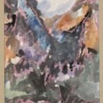 Władysław Kozioł | Nr ewid. 0015 | wym. 22,6x26,2 cm, technika: akwarela, papier Władysław Kozioł | Nr ewid. 0015 | wym. 22,6x26,2 cm, technika: akwarela, papier