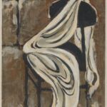 Władysław Kozioł | Nr ewid. 0017 | wym. 34,8x46,3 cm, technika: gwasz, papier Władysław Kozioł | Nr ewid. 0017 | wym. 34,8x46,3 cm, technika: gwasz, papier