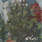Władysław Kozioł | Nr ewid. 0025 | wym. 45X60 cm, technika: tempera, papier Władysław Kozioł | Nr ewid. 0025 | wym. 45X60 cm, technika: tempera, papier