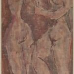 Władysław Kozioł | Nr ewid. 0030 | wym. 33,8x86,1 cm, technika: akwarela, papier Władysław Kozioł | Nr ewid. 0030 | wym. 33,8x86,1 cm, technika: akwarela, papier