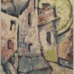 Władysław Kozioł | Nr ewid. 0033 | wym. 52,7x75,8 cm, technika: tempera, papier Władysław Kozioł | Nr ewid. 0033 | wym. 52,7x75,8 cm, technika: tempera, papier