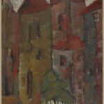 Władysław Kozioł | Nr ewid. 0034 | wym. 43x54 cm, technika: tempera, papier Władysław Kozioł | Nr ewid. 0034 | wym. 43x54 cm, technika: tempera, papier