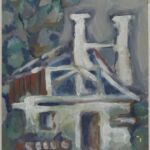 Władysław Kozioł | Nr ewid. 0036 | wym. 47,6x61 cm, technika: tempera, papier Władysław Kozioł | Nr ewid. 0036 | wym. 47,6x61 cm, technika: tempera, papier