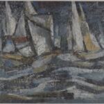Władysław Kozioł | Nr ewid. 0039 | wym. 54,1x48,5 cm, technika: gwasz, akwarela, papier preparowany Władysław Kozioł | Nr ewid. 0039 | wym. 54,1x48,5 cm, technika: gwasz, akwarela, papier preparowany