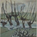 Władysław Kozioł | Nr ewid. 0045 | wym. 62,6x70,6 cm, technika: gwasz, papier Władysław Kozioł | Nr ewid. 0045 | wym. 62,6x70,6 cm, technika: gwasz, papier