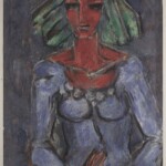Władysław Kozioł | Nr ewid. 0047 | wym. 45x69,8 cm, technika: gwasz, papier Władysław Kozioł | Nr ewid. 0047 | wym. 45x69,8 cm, technika: gwasz, papier