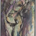 Władysław Kozioł | Nr ewid. 0048 | wym. 30,9x47,7 cm, technika: pastel, węgiel, papier Władysław Kozioł | Nr ewid. 0048 | wym. 30,9x47,7 cm, technika: pastel, węgiel, papier