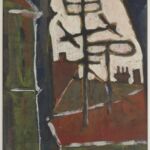 Władysław Kozioł | Nr ewid. 0050 | wym. 29,8x41,9 cm, technika: gwasz, papier Władysław Kozioł | Nr ewid. 0050 | wym. 29,8x41,9 cm, technika: gwasz, papier