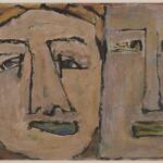 Władysław Kozioł | Nr ewid. 0060 | wym. 40,7x28,8 cm, technika: gwasz, papier Władysław Kozioł | Nr ewid. 0060 | wym. 40,7x28,8 cm, technika: gwasz, papier