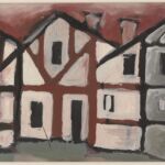 Władysław Kozioł | Nr ewid. 0062 | wym. 41x29,1 cm, technika: gwasz, papier Władysław Kozioł | Nr ewid. 0062 | wym. 41x29,1 cm, technika: gwasz, papier