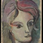 Władysław Kozioł | Nr ewid. 0080 | wym. 22,3x31 cm, technika: gwasz, papier Władysław Kozioł | Nr ewid. 0080 | wym. 22,3x31 cm, technika: gwasz, papier