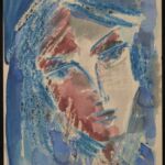 Władysław Kozioł | Nr ewid. 0082 | wym. 21,9x30,8 cm, technika: akwarela, papier Władysław Kozioł | Nr ewid. 0082 | wym. 21,9x30,8 cm, technika: akwarela, papier