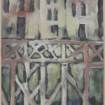 Władysław Kozioł | Nr ewid. 0089 | wym. 37,1x52,1 cm, technika: gwasz, papier Władysław Kozioł | Nr ewid. 0089 | wym. 37,1x52,1 cm, technika: gwasz, papier