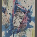 Władysław Kozioł | Nr ewid. 0096 | wym. 13,2x17,4 cm, technika: kredka żywiczna, akwarela, papier Władysław Kozioł | Nr ewid. 0096 | wym. 13,2x17,4 cm, technika: kredka żywiczna, akwarela, papier