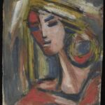 Władysław Kozioł | Nr ewid. 0099 | wym. 35,7x55,5 cm, technika: gwasz, papier Władysław Kozioł | Nr ewid. 0099 | wym. 35,7x55,5 cm, technika: gwasz, papier