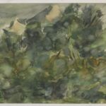 Władysław Kozioł | Nr ewid. 0100 | wym. 27x17,9 cm, technika: akwarela, papier Władysław Kozioł | Nr ewid. 0100 | wym. 27x17,9 cm, technika: akwarela, papier