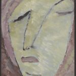 Władysław Kozioł | Nr ewid. 0102 | wym. 22,4x32,8 cm, technika: tempera, papier Władysław Kozioł | Nr ewid. 0102 | wym. 22,4x32,8 cm, technika: tempera, papier