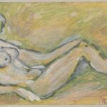 Władysław Kozioł | Nr ewid. 0114 | wym. 39,6x23,8 cm, technika: gwasz, papier Władysław Kozioł | Nr ewid. 0114 | wym. 39,6x23,8 cm, technika: gwasz, papier