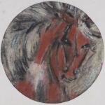 Władysław Kozioł | Nr ewid. 0124 | wym. 20,8x20,5 cm, technika: tempera, papier Władysław Kozioł | Nr ewid. 0124 | wym. 20,8x20,5 cm, technika: tempera, papier