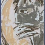 Władysław Kozioł | Nr ewid. 0128 | wym. 19,4x34,1 cm, technika: gwasz,papier Władysław Kozioł | Nr ewid. 0128 | wym. 19,4x34,1 cm, technika: gwasz,papier