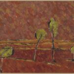Władysław Kozioł | Nr ewid. 0143 | wym. 47,6x33,4 cm, technika: gwasz, papier Władysław Kozioł | Nr ewid. 0143 | wym. 47,6x33,4 cm, technika: gwasz, papier