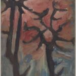 Władysław Kozioł | Nr ewid. 0145 | wym. 45,5x62,5 cm, technika: gwasz, papier Władysław Kozioł | Nr ewid. 0145 | wym. 45,5x62,5 cm, technika: gwasz, papier