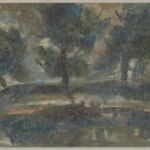 Władysław Kozioł | Nr ewid. 0171 | wym. 53,1x34 cm, technika: akwarela, papier Władysław Kozioł | Nr ewid. 0171 | wym. 53,1x34 cm, technika: akwarela, papier