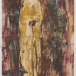 Władysław Kozioł | Nr ewid. 0174 | wym. 21,7x52,1 cm, technika: gwasz, papier Władysław Kozioł | Nr ewid. 0174 | wym. 21,7x52,1 cm, technika: gwasz, papier