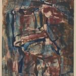 Władysław Kozioł | Nr ewid. 0179 | wym. 28,4x56,9 cm, technika: tempera, papier Władysław Kozioł | Nr ewid. 0179 | wym. 28,4x56,9 cm, technika: tempera, papier