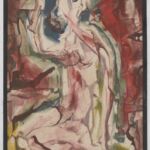 Władysław Kozioł | Nr ewid. 0181 | wym. 26x42 cm, technika: gwasz, papier Władysław Kozioł | Nr ewid. 0181 | wym. 26x42 cm, technika: gwasz, papier
