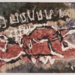 Władysław Kozioł | Nr ewid. 0183 | wym. 30,6x21,4 cm, technika: akwarela, gwasz, papier preparowany Władysław Kozioł | Nr ewid. 0183 | wym. 30,6x21,4 cm, technika: akwarela, gwasz, papier preparowany