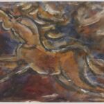 Władysław Kozioł | Nr ewid. 0205 | wym. 36,4x26,3 cm, technika: akwarela, gwasz, papier preparowany Władysław Kozioł | Nr ewid. 0205 | wym. 36,4x26,3 cm, technika: akwarela, gwasz, papier preparowany
