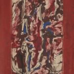 Władysław Kozioł | Nr ewid. 0208 | wym. 35,7x61,1 cm, technika: gwasz, papier Władysław Kozioł | Nr ewid. 0208 | wym. 35,7x61,1 cm, technika: gwasz, papier