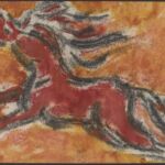 Władysław Kozioł | Nr ewid. 0220 | wym. 36,3x25,3 cm, technika: akwarela, pastel, papier Władysław Kozioł | Nr ewid. 0220 | wym. 36,3x25,3 cm, technika: akwarela, pastel, papier
