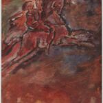Władysław Kozioł | Nr ewid. 0223 | wym. 24,3x35,2 cm, technika: akwarela, gwasz, papier Władysław Kozioł | Nr ewid. 0223 | wym. 24,3x35,2 cm, technika: akwarela, gwasz, papier
