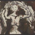 Władysław Kozioł | Nr ewid. 0224 | wym. 36,6x23,8cm, technika: akwarela, papier Władysław Kozioł | Nr ewid. 0224 | wym. 36,6x23,8cm, technika: akwarela, papier