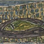 Władysław Kozioł | Nr ewid. 0226 | wym. 30,8x20 cm, technika: kredka żywiczna, papier Władysław Kozioł | Nr ewid. 0226 | wym. 30,8x20 cm, technika: kredka żywiczna, papier
