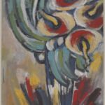 Władysław Kozioł | Nr ewid. 0228 | wym. 48x61,9 cm, technika: gwasz, papier Władysław Kozioł | Nr ewid. 0228 | wym. 48x61,9 cm, technika: gwasz, papier