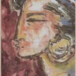 Władysław Kozioł | Nr ewid. 0229 | wym. 27x38,1 cm, technika: akwarela, papier Władysław Kozioł | Nr ewid. 0229 | wym. 27x38,1 cm, technika: akwarela, papier