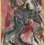 Władysław Kozioł | Nr ewid. 0236 | wym. 18,7x28,7 cm, technika: kredka, papier Władysław Kozioł | Nr ewid. 0236 | wym. 18,7x28,7 cm, technika: kredka, papier
