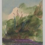 Władysław Kozioł | Nr ewid. 0250 | wym. 13,1x17,8 cm, technika: akwarela, papier Władysław Kozioł | Nr ewid. 0250 | wym. 13,1x17,8 cm, technika: akwarela, papier