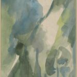 Władysław Kozioł | Nr ewid. 0253 | wym. 11,1x18,2 cm, technika: akwarela, papier Władysław Kozioł | Nr ewid. 0253 | wym. 11,1x18,2 cm, technika: akwarela, papier