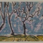 Władysław Kozioł | Nr ewid. 0262 | wym. 30,1x14,1 cm, technika: kredka żywiczna, papier Władysław Kozioł | Nr ewid. 0262 | wym. 30,1x14,1 cm, technika: kredka żywiczna, papier