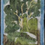 Władysław Kozioł | Nr ewid. 0272 | wym. 11,6x17,7 cm, technika: akwarela, papier Władysław Kozioł | Nr ewid. 0272 | wym. 11,6x17,7 cm, technika: akwarela, papier