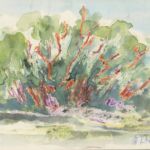 Władysław Kozioł | Nr ewid. 0282 | wym. 29,8x20,9 cm, technika: akwarela, papier Władysław Kozioł | Nr ewid. 0282 | wym. 29,8x20,9 cm, technika: akwarela, papier