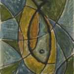 Władysław Kozioł | Nr ewid. 0292 | wym. 22,5x31,8 cm, technika: kredka żywiczna, papier Władysław Kozioł | Nr ewid. 0292 | wym. 22,5x31,8 cm, technika: kredka żywiczna, papier