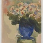 Władysław Kozioł | Nr ewid. 0305 | wym. 20,9x29,5 cm, technika: akwarela, papier Władysław Kozioł | Nr ewid. 0305 | wym. 20,9x29,5 cm, technika: akwarela, papier