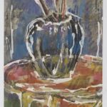 Władysław Kozioł | Nr ewid. 0310 | wym. 18,8x29,4 cm, technika: akwarela, gwasz, papier Władysław Kozioł | Nr ewid. 0310 | wym. 18,8x29,4 cm, technika: akwarela, gwasz, papier